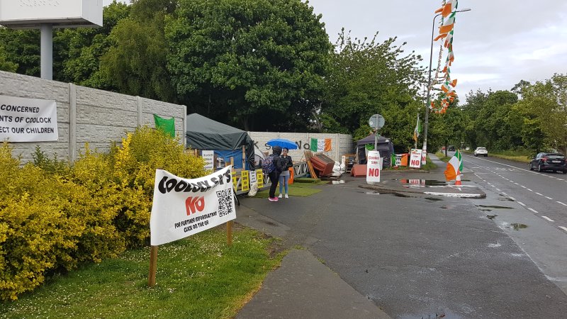 Coolock protest site, 26 May 2024.jpg